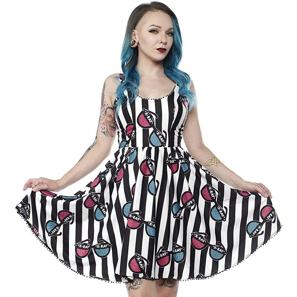 X-RAY SKATER DRESS