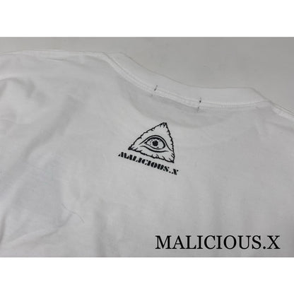 LONG SLEEVE EYES T-SHIRT / WHITE