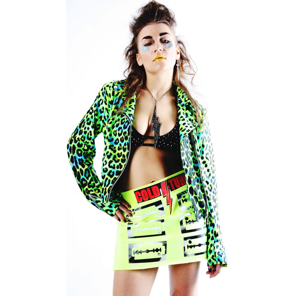 NEON COLD TURKEY SKIRT